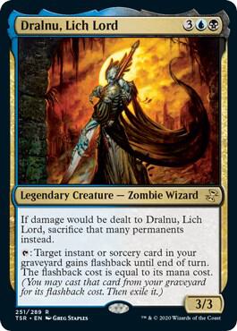 Dralnu, Lich Lord 251 card from Time Spiral: Remastered