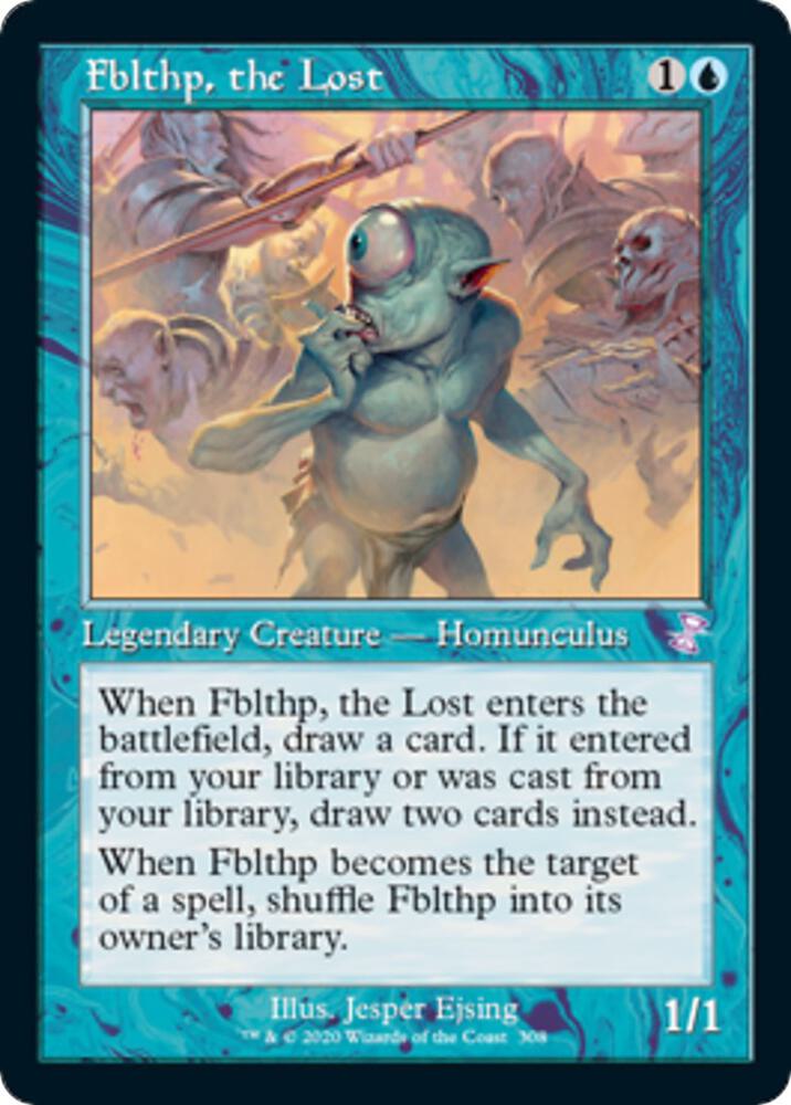 Fblthp, the Lost 308 card from Time Spiral: Remastered