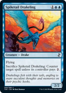 Spiketail Drakeling 89 card from Time Spiral: Remastered