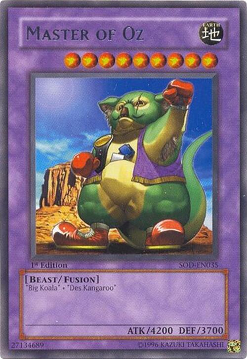 Master of OZ SOD-EN035 card from Soul of the Duelist