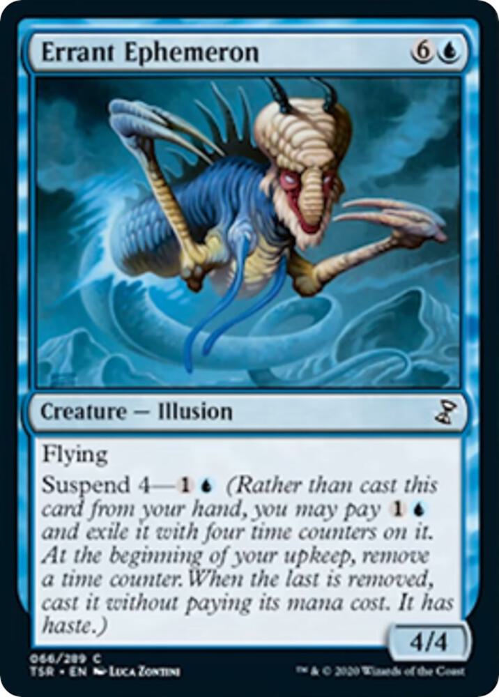 Errant Ephemeron 66 card from Time Spiral: Remastered