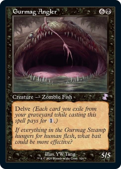 Gurmag Angler 324 card from Time Spiral: Remastered