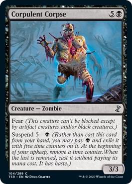 Corpulent Corpse 104 card from Time Spiral: Remastered