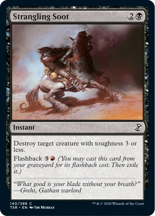 Strangling Soot 140 card from Time Spiral: Remastered