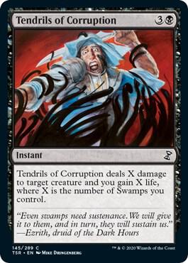 Tendrils of Corruption 145 card from Time Spiral: Remastered