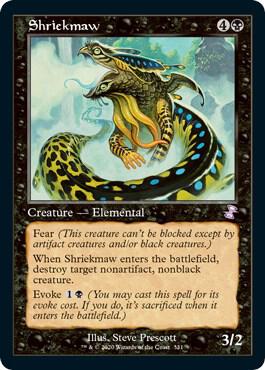 Shriekmaw 331 card from Time Spiral: Remastered