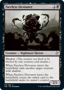 Faceless Devourer 115 card from Time Spiral: Remastered