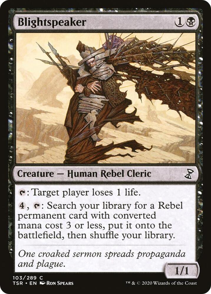 Blightspeaker 103 card from Time Spiral: Remastered