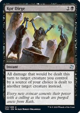 Kor Dirge 120 card from Time Spiral: Remastered