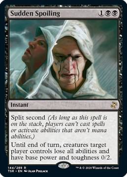 Sudden Spoiling 144 card from Time Spiral: Remastered