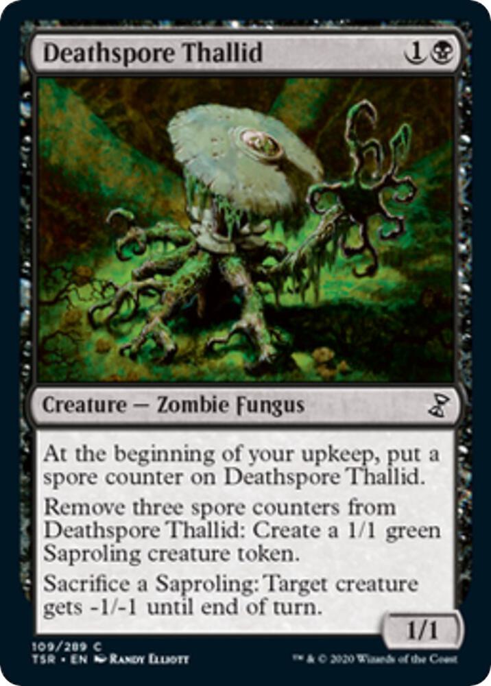 Deathspore Thallid 109 card from Time Spiral: Remastered