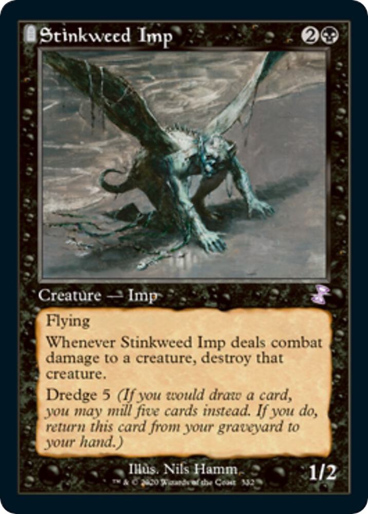 Stinkweed Imp 332 card from Time Spiral: Remastered