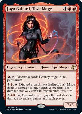 Jaya Ballard, Task Mage 172 card from Time Spiral: Remastered