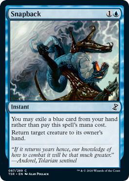 Snapback 87 card from Time Spiral: Remastered