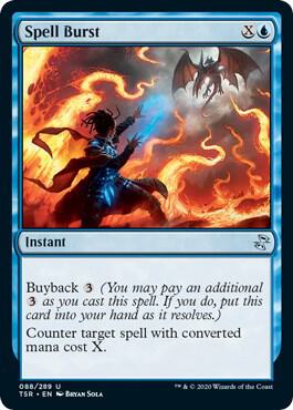 Spell Burst 88 card from Time Spiral: Remastered