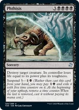 Phthisis 129 card from Time Spiral: Remastered