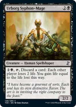 Urborg Syphon-Mage 148 card from Time Spiral: Remastered