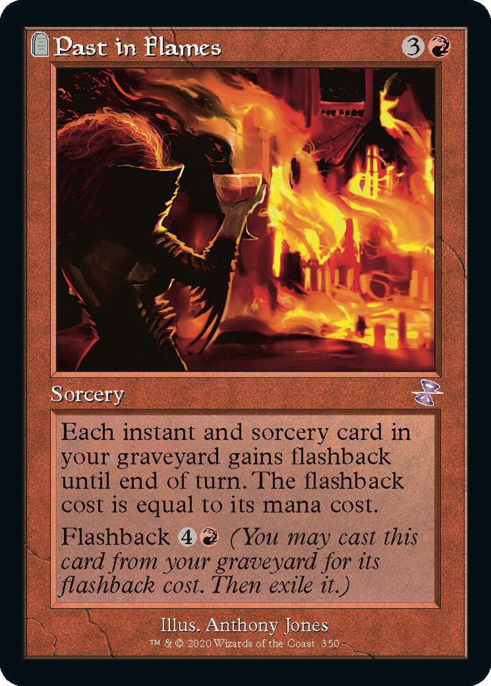 Past in Flames 350 card from Time Spiral: Remastered