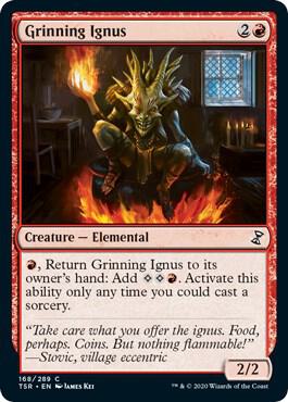 Grinning Ignus 168 card from Time Spiral: Remastered