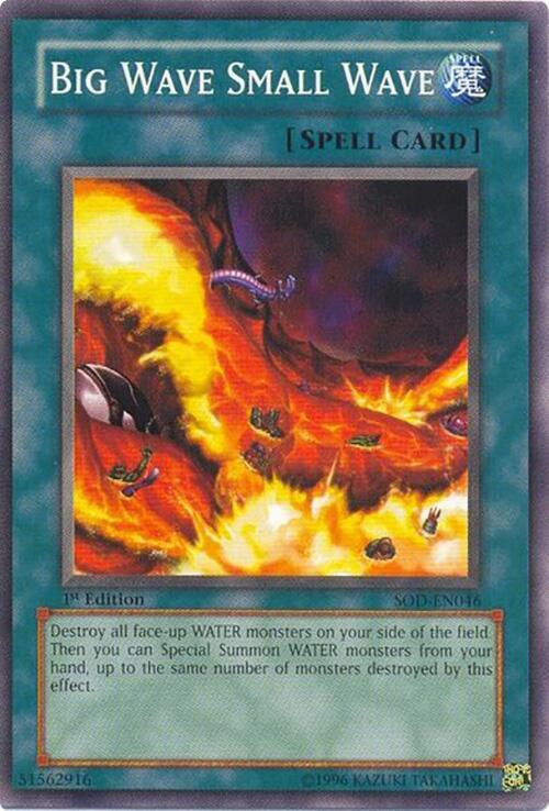 Big Wave Small Wave SOD-EN046 card from Soul of the Duelist
