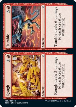 Rough // Tumble 186 card from Time Spiral: Remastered