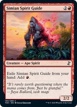 Simian Spirit Guide 190 card from Time Spiral: Remastered