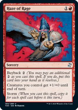 Haze of Rage 169 card from Time Spiral: Remastered