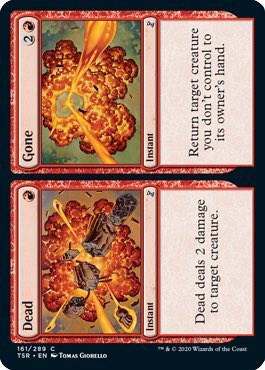 Dead // Gone 161 card from Time Spiral: Remastered