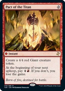 Pact of the Titan 179 card from Time Spiral: Remastered