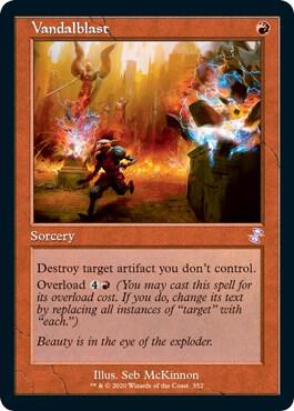 Vandalblast 352 card from Time Spiral: Remastered