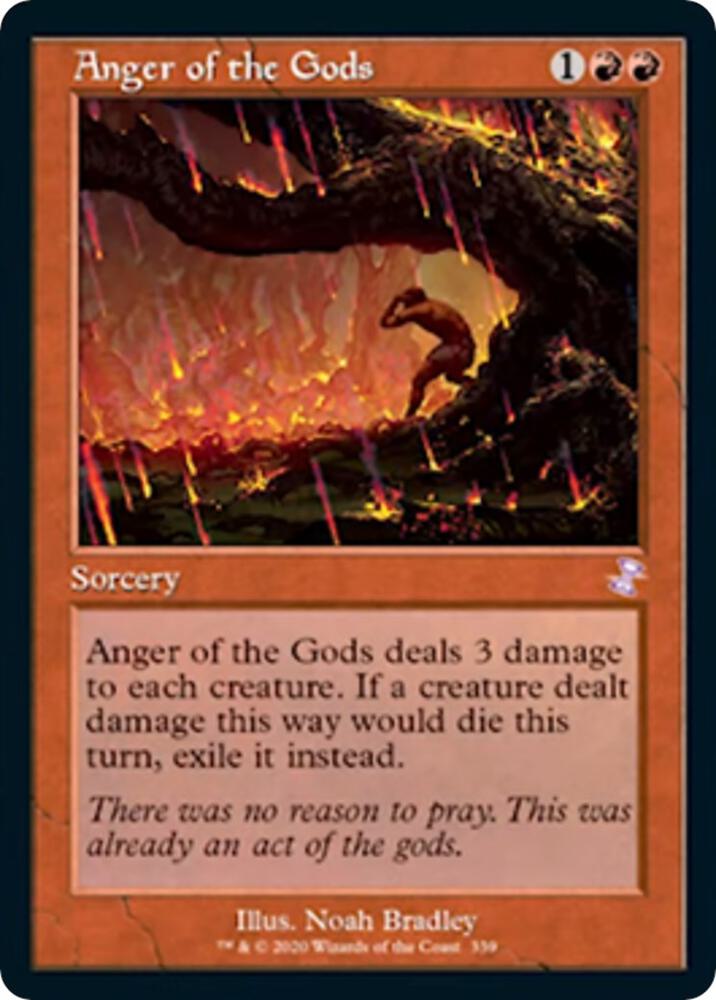 Anger of the Gods 339 card from Time Spiral: Remastered