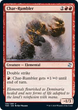 Char-Rumbler 158 card from Time Spiral: Remastered