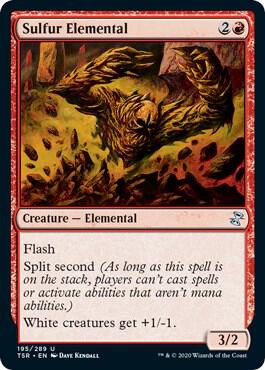 Sulfur Elemental 195 card from Time Spiral: Remastered
