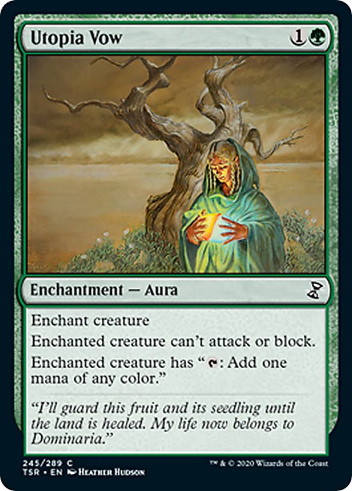 Utopia Vow 245 card from Time Spiral: Remastered