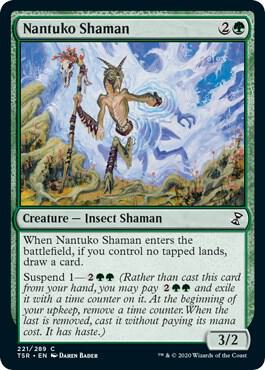 Nantuko Shaman 221 card from Time Spiral: Remastered