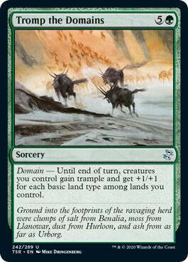 Tromp the Domains 242 card from Time Spiral: Remastered