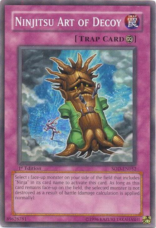 Ninjitsu Art of Decoy SOD-EN052 card from Soul of the Duelist