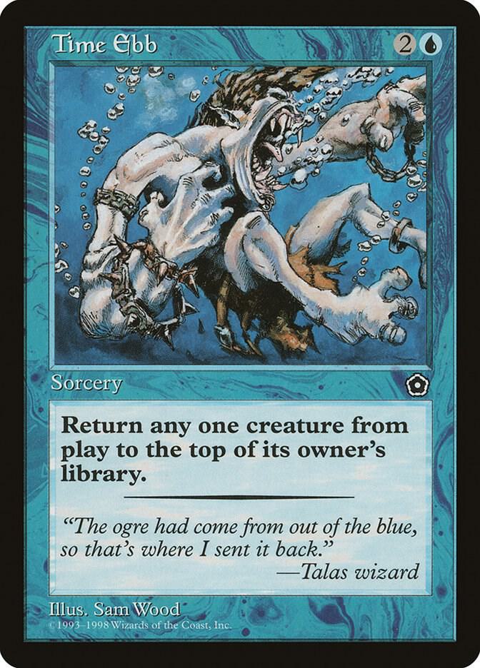 Time Ebb card from Portal Second Age