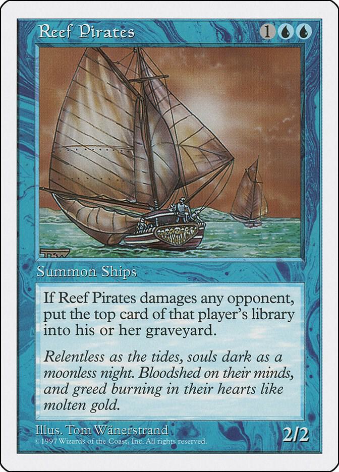 Reef Pirates card from Fifth Edition