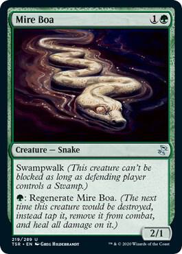 Mire Boa 219 card from Time Spiral: Remastered