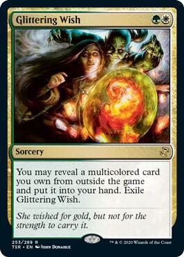Glittering Wish 253 card from Time Spiral: Remastered