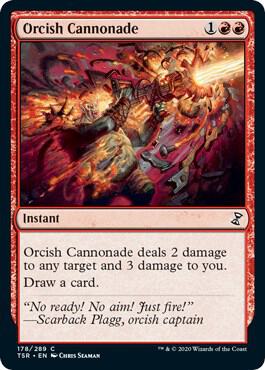 Orcish Cannonade 178 card from Time Spiral: Remastered