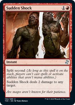 Sudden Shock 194 card from Time Spiral: Remastered