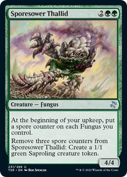 Sporesower Thallid 231 card from Time Spiral: Remastered