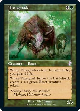 Thragtusk 368 card from Time Spiral: Remastered