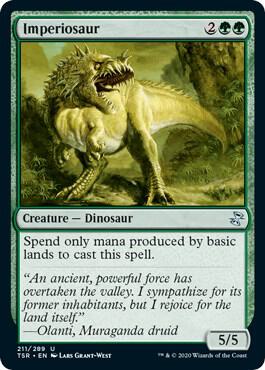 Imperiosaur 211 card from Time Spiral: Remastered
