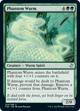 Phantom Wurm 224 card from Time Spiral: Remastered