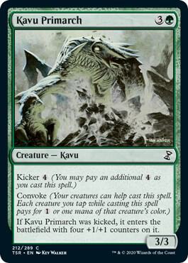 Kavu Primarch 212 card from Time Spiral: Remastered