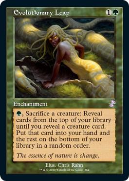 Evolutionary Leap 362 card from Time Spiral: Remastered