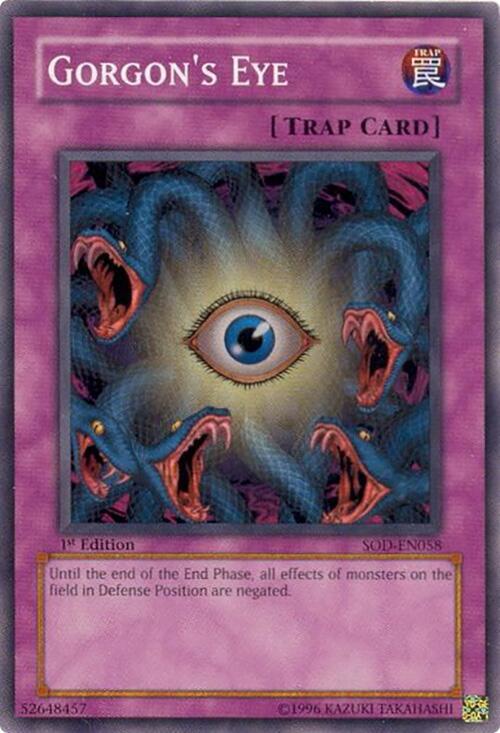 Gorgon's Eye SOD-EN058 card from Soul of the Duelist